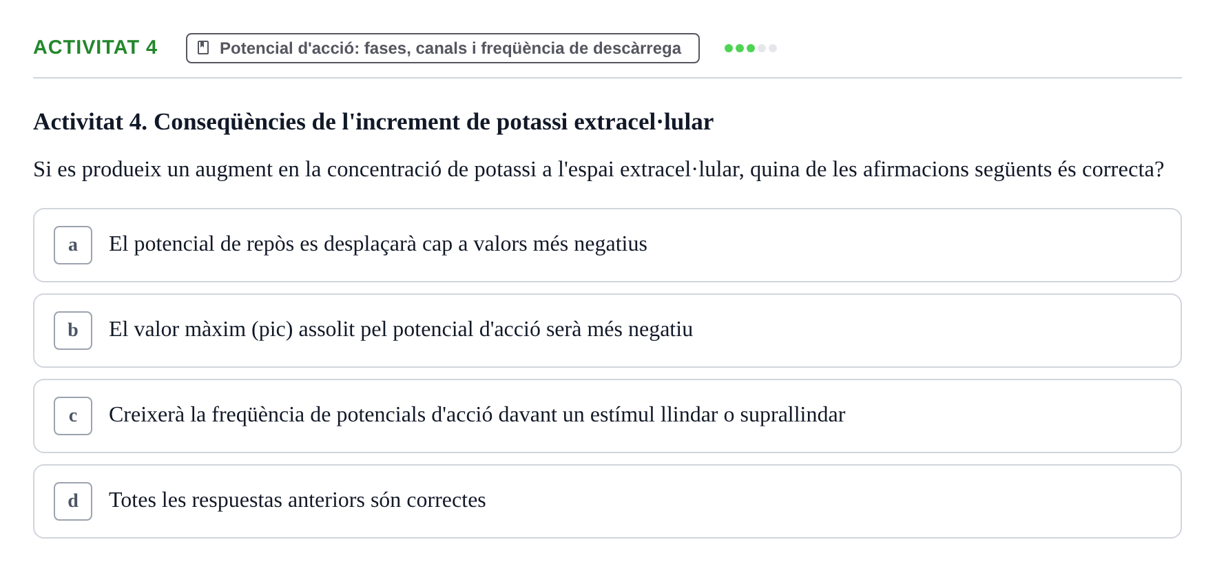 Enunciado: Activitat 4