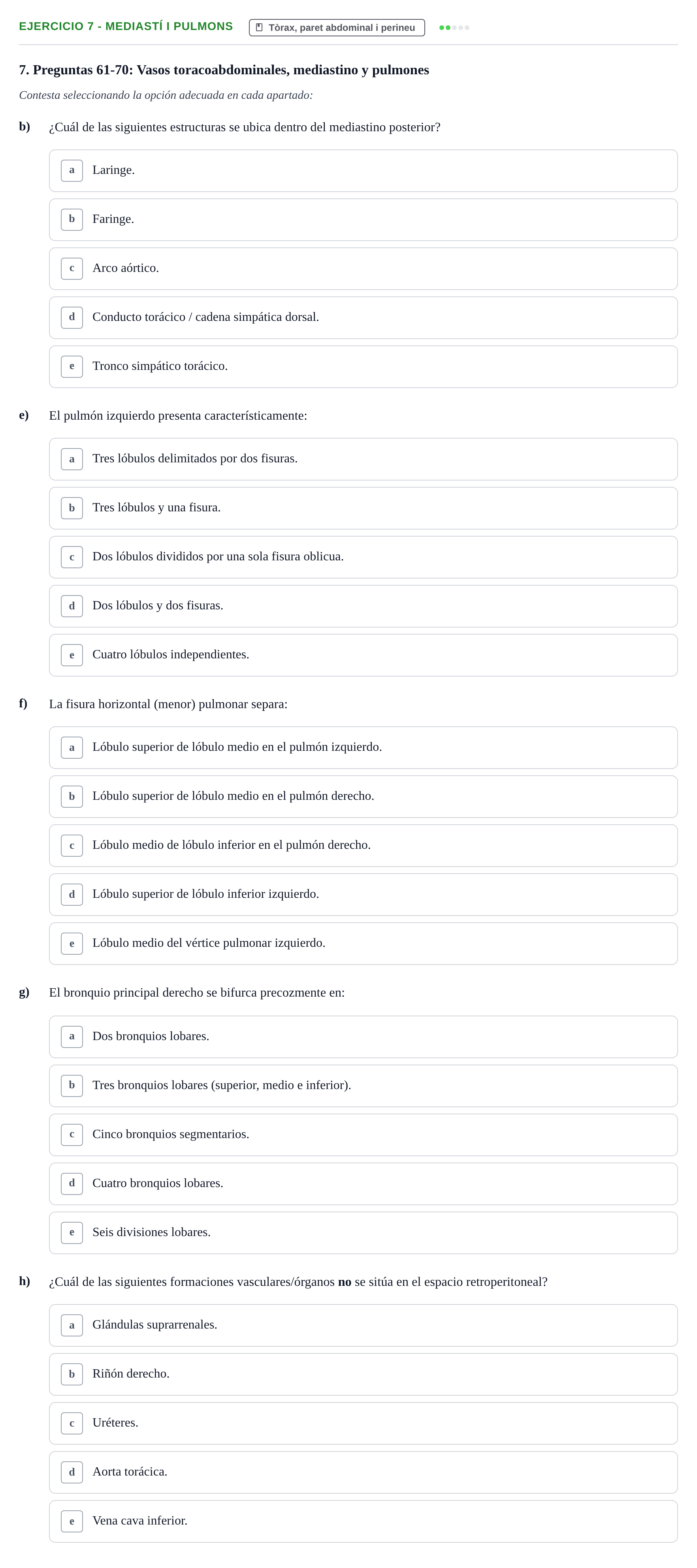 Enunciado: 7 - Mediastí i pulmons