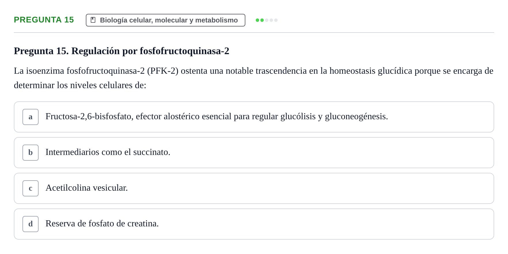 Enunciado: Pregunta 15 · Anatomía Humana UB 2024
