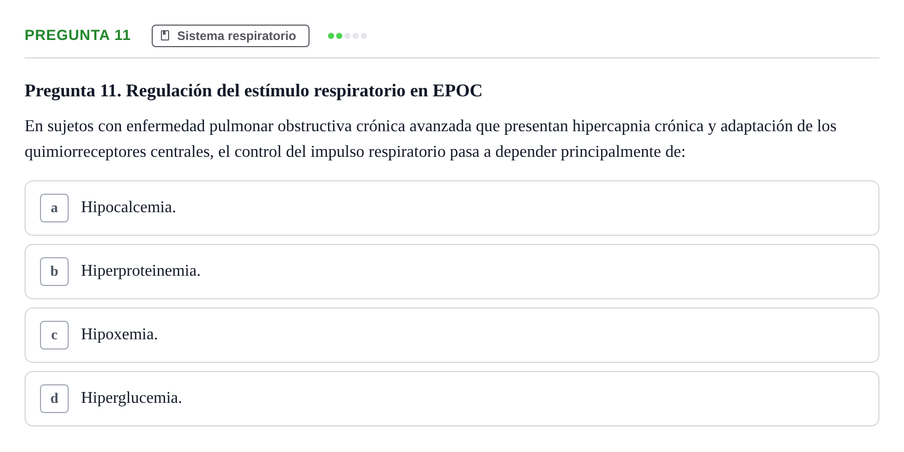 Enunciado: Pregunta 11 · Anatomía Humana UB 2024