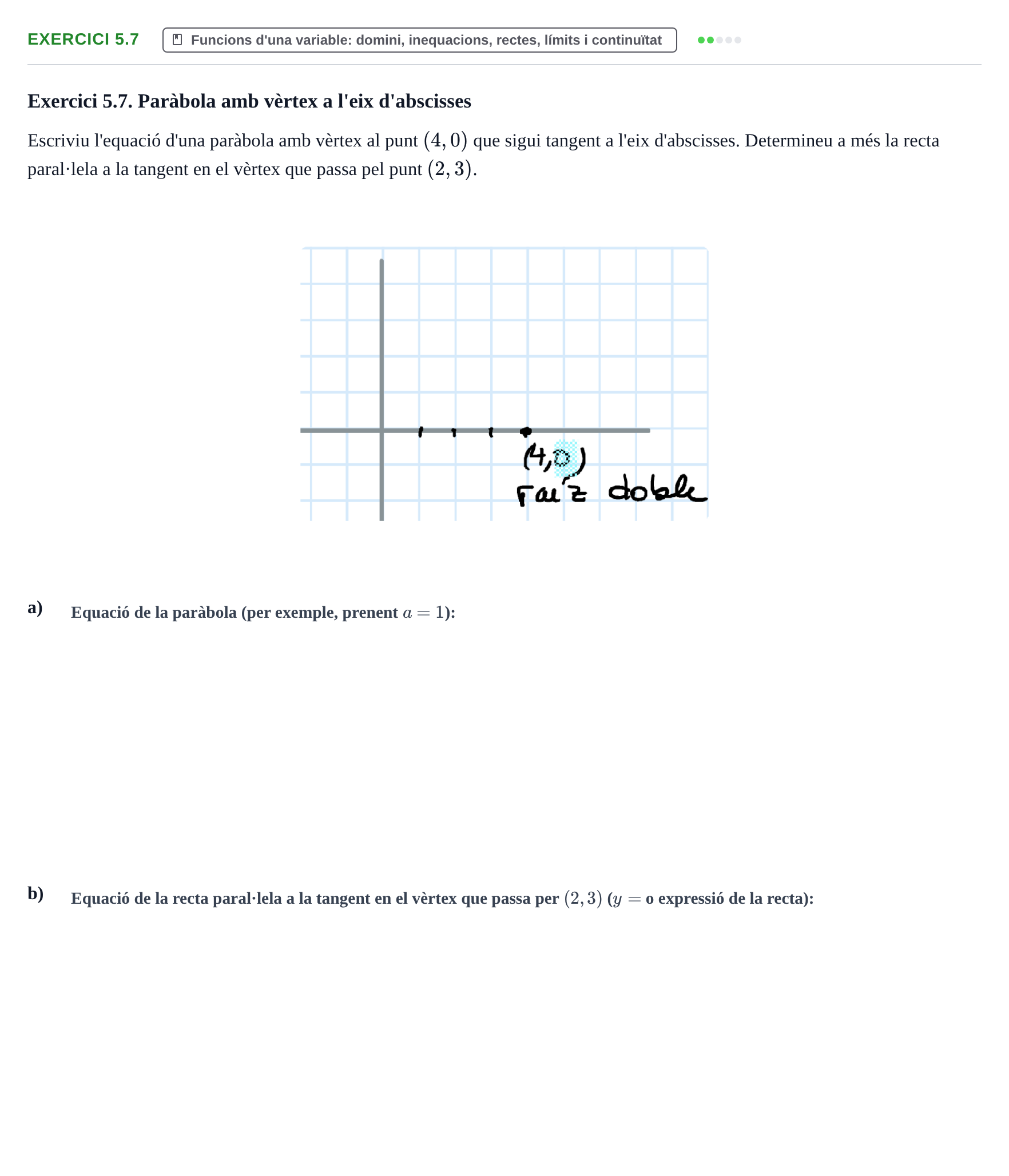 Enunciado: Exercici 5.7