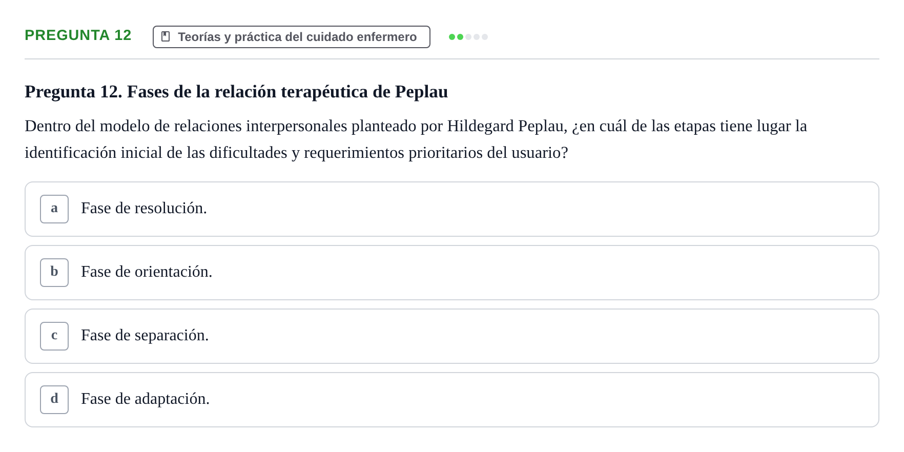 Enunciado: Pregunta 12 · Anatomía Humana UB Juny 2025
