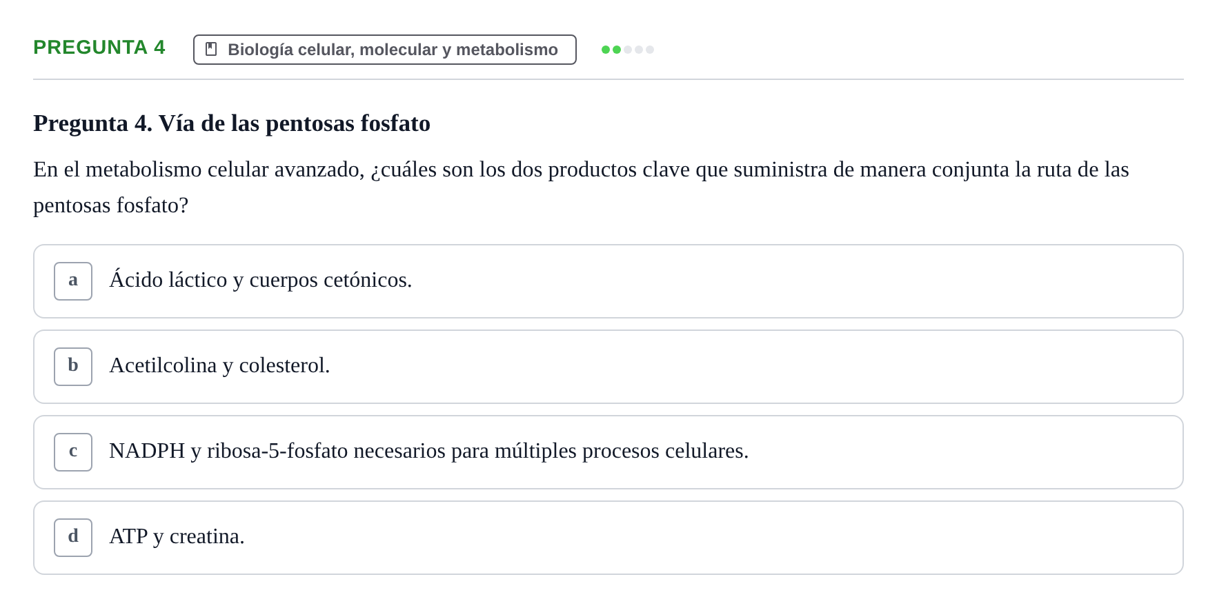 Enunciado: Pregunta 4 · Anatomía Humana UB Juny 2025
