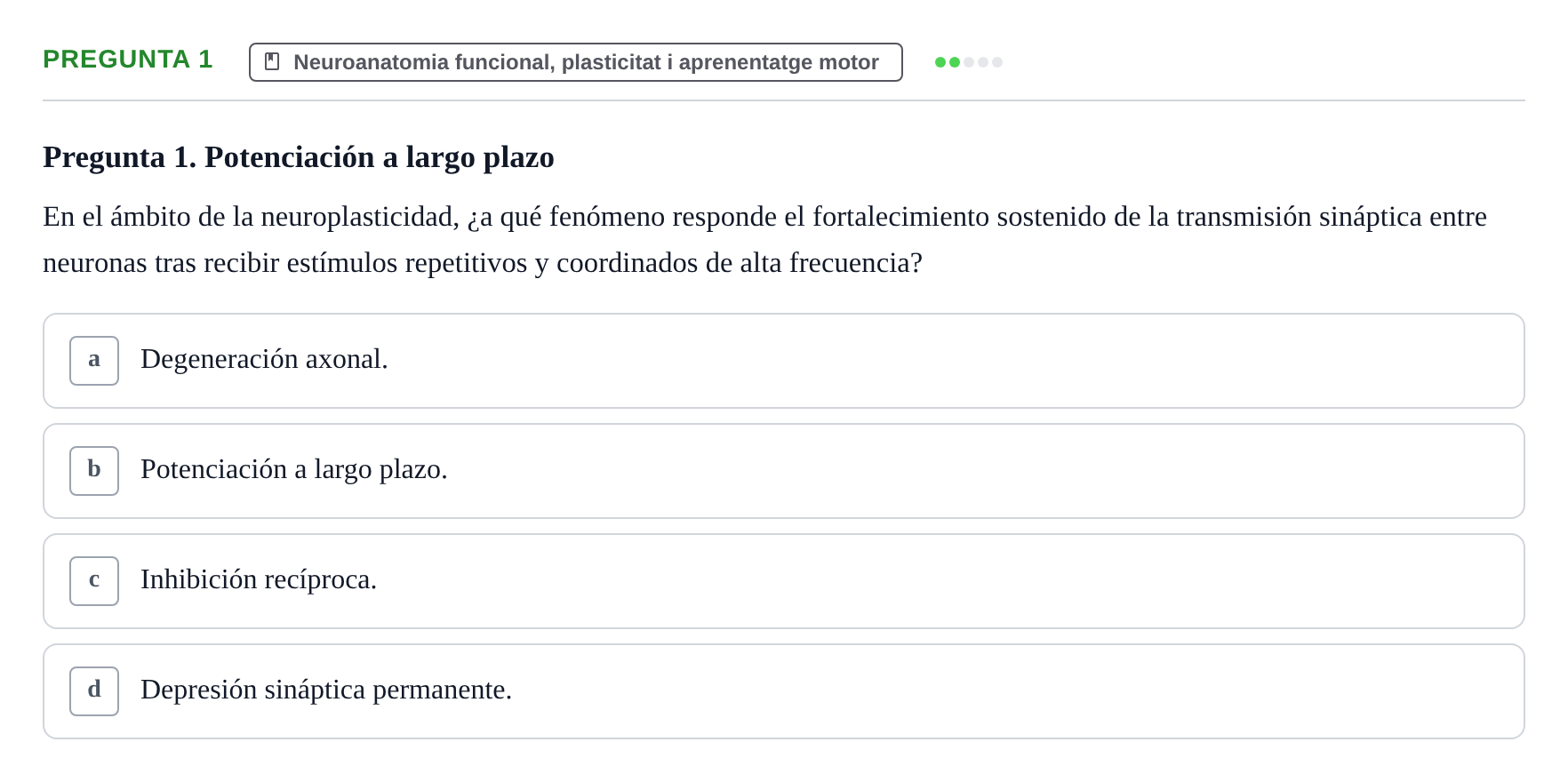 Enunciado: Pregunta 1 · bioquímica i nutrició UB Juny 2022