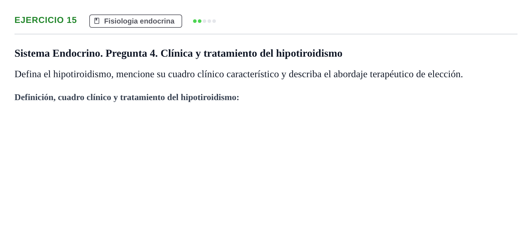 Enunciado: 15