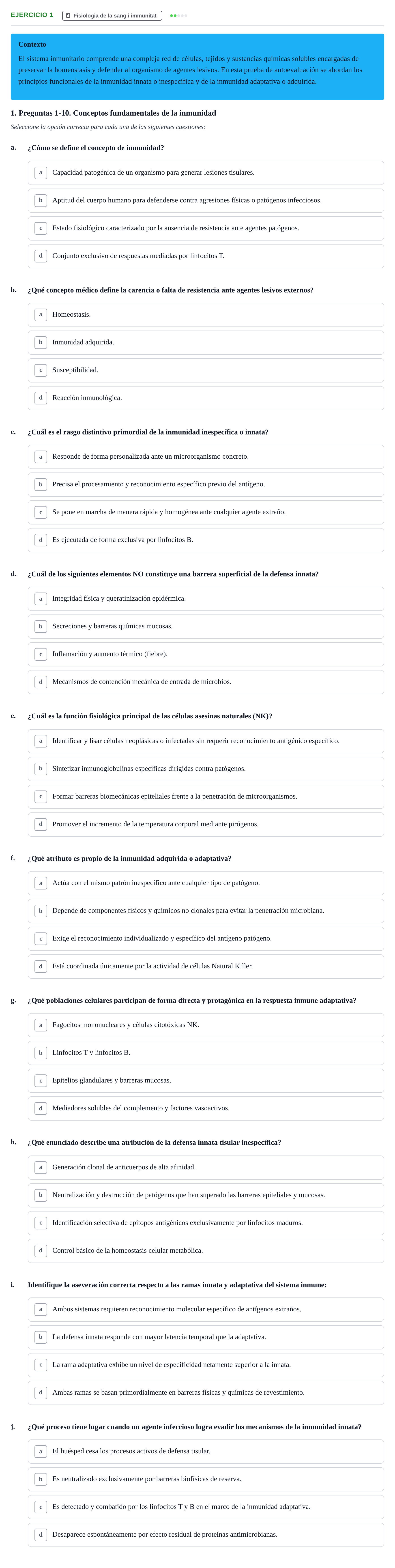 Enunciado: 1