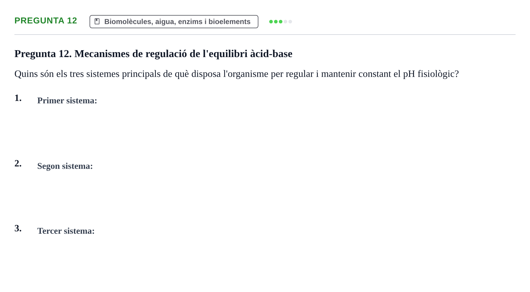 Enunciado: Pregunta 12