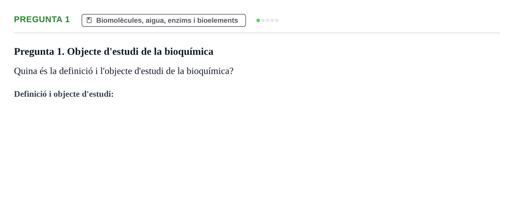 Enunciado: Pregunta 1
