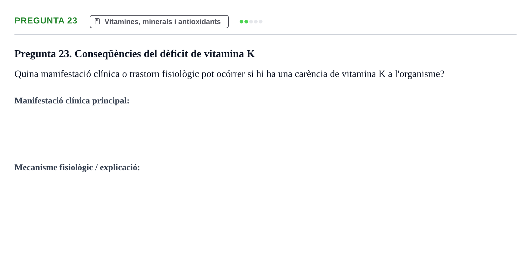 Enunciado: Pregunta 23