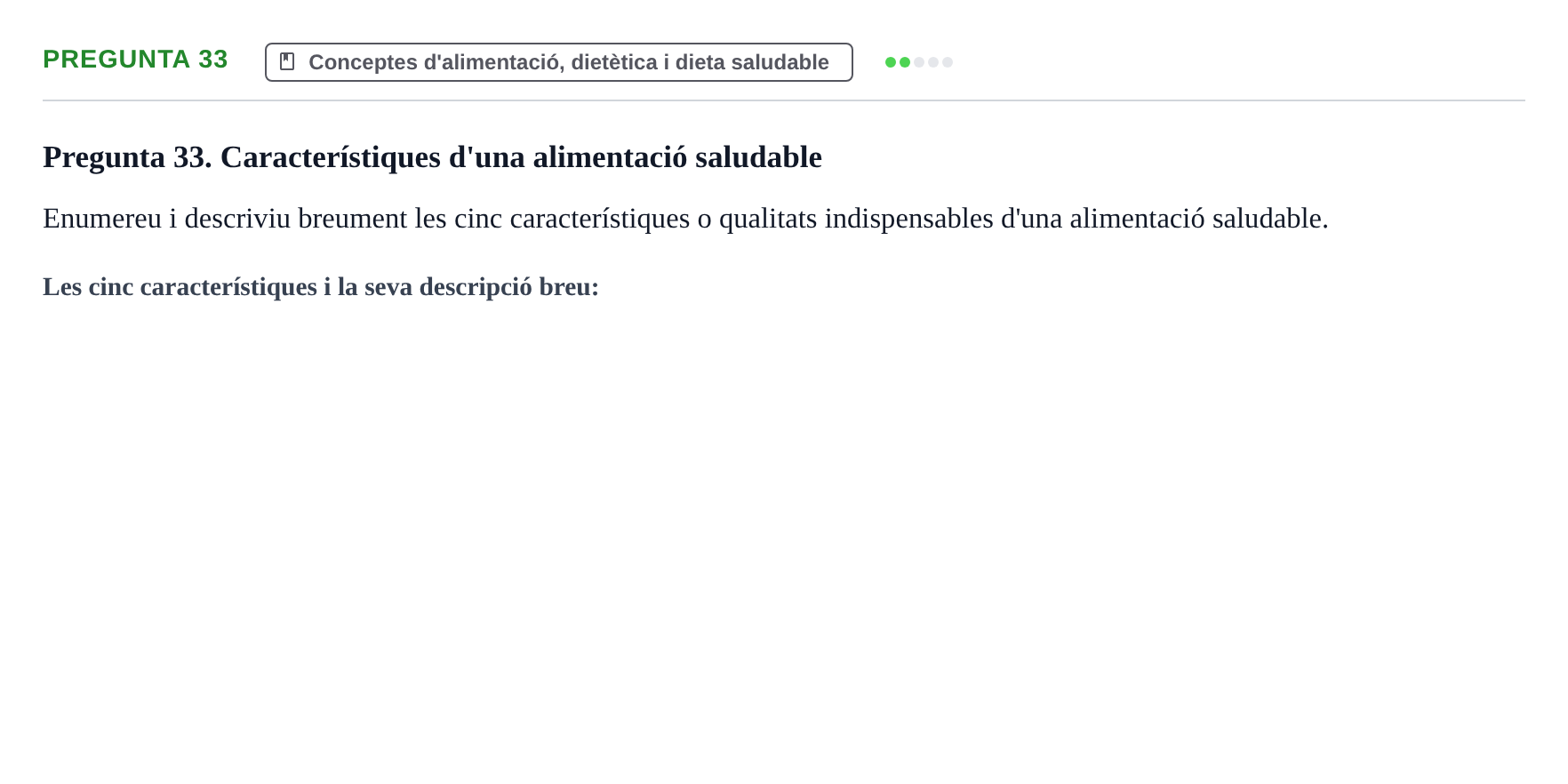 Enunciado: Pregunta 33