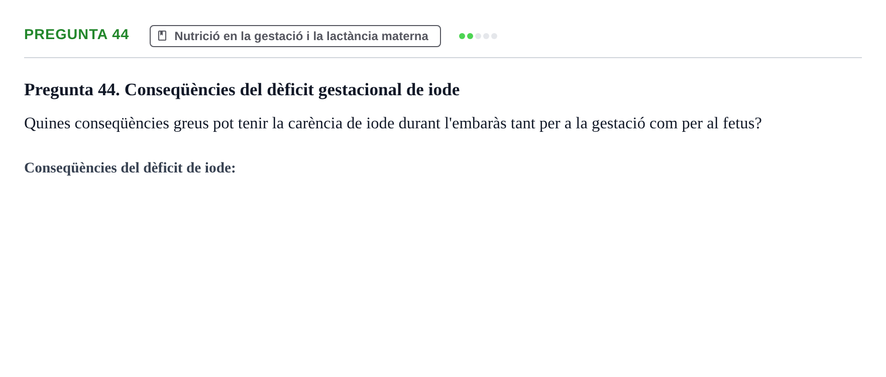 Enunciado: Pregunta 44