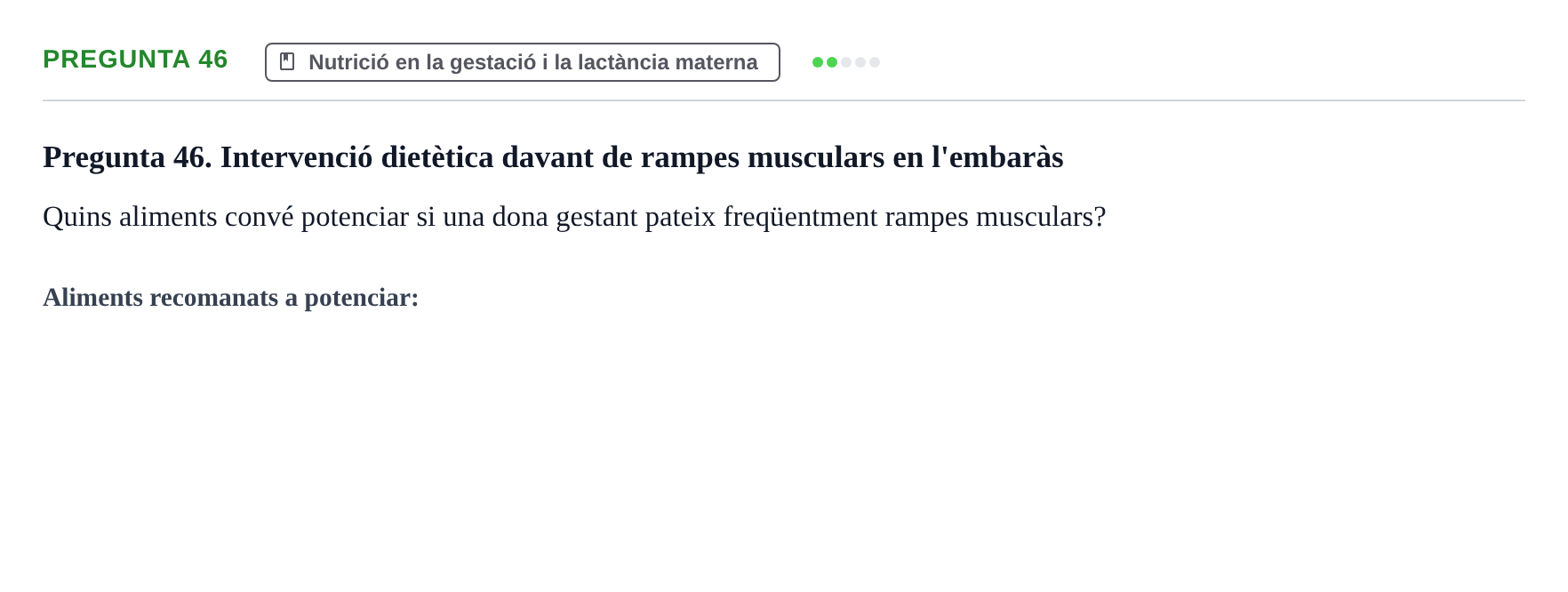 Enunciado: Pregunta 46