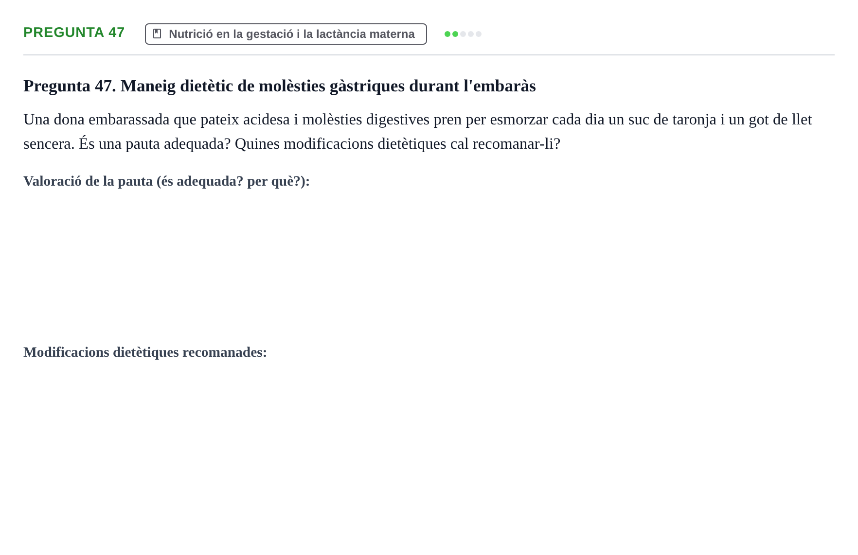 Enunciado: Pregunta 47