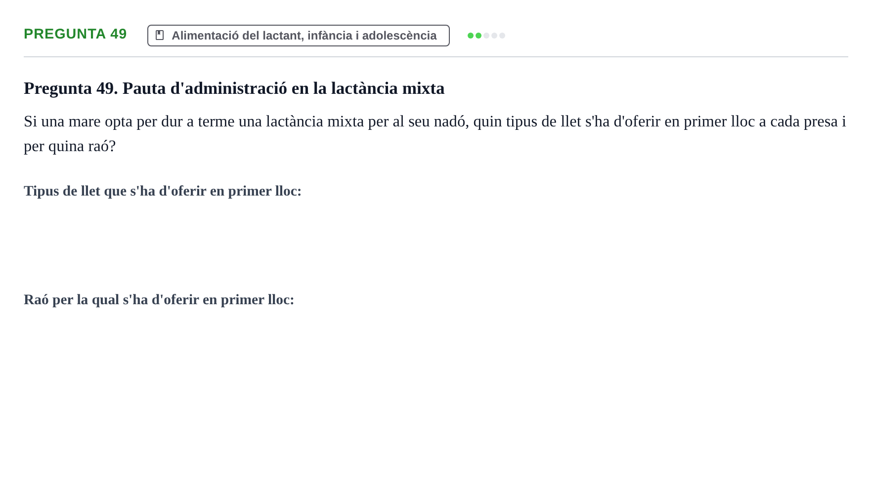 Enunciado: Pregunta 49