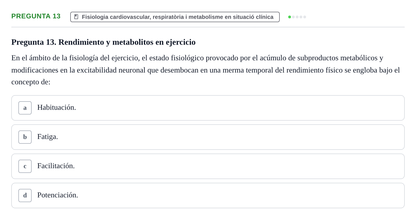Enunciado: Pregunta 13 · bioquímica i nutrició UB 2025