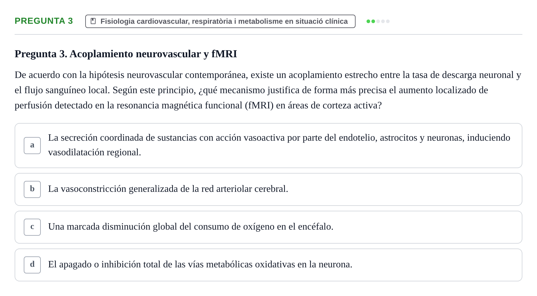 Enunciado: Pregunta 3 · bioquímica i nutrició UB 2025