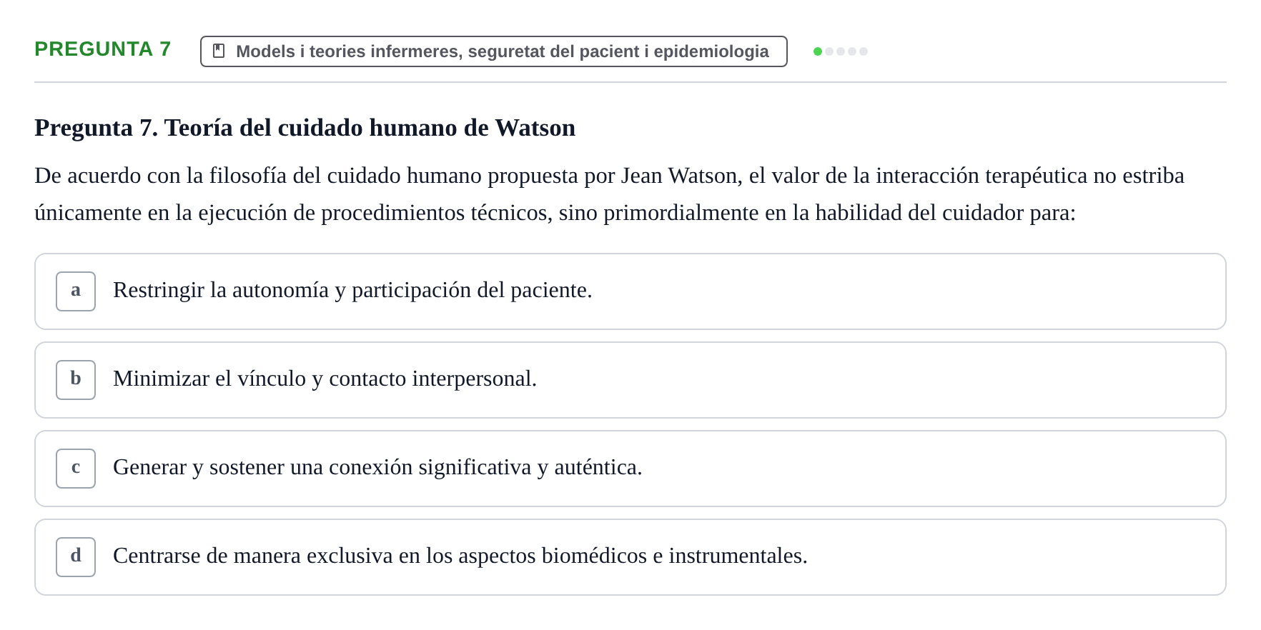 Enunciado: Pregunta 7 · bioquímica i nutrició UB 2025