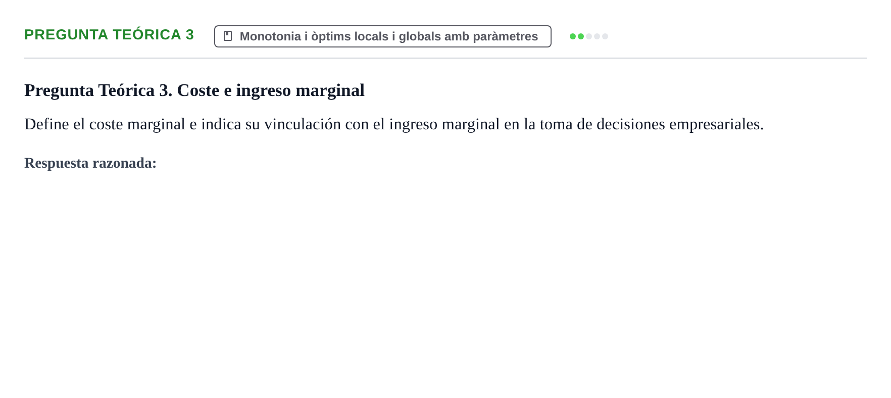 Enunciado: Pregunta Teórica 3