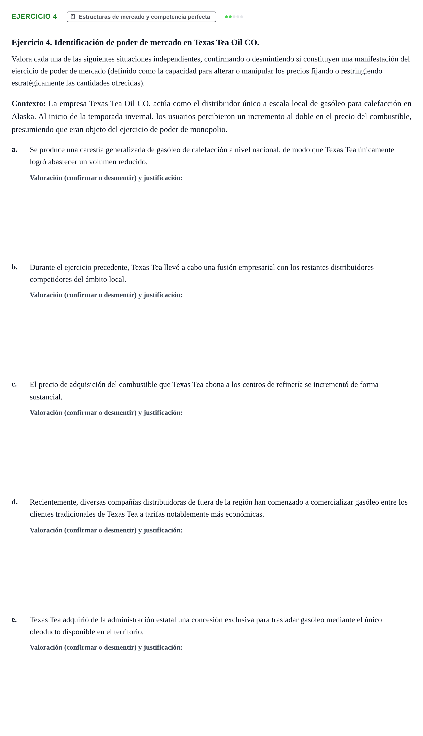 Enunciado: Ejercicio 4