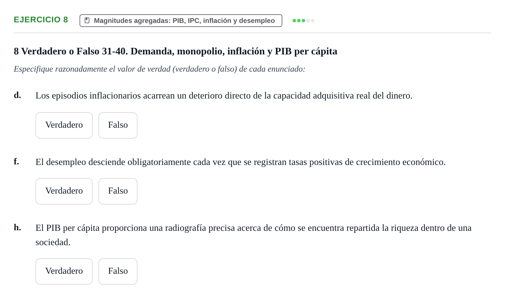 Enunciado: 8 - Magnitudes agregadas: PIB, IPC, inflación y d…