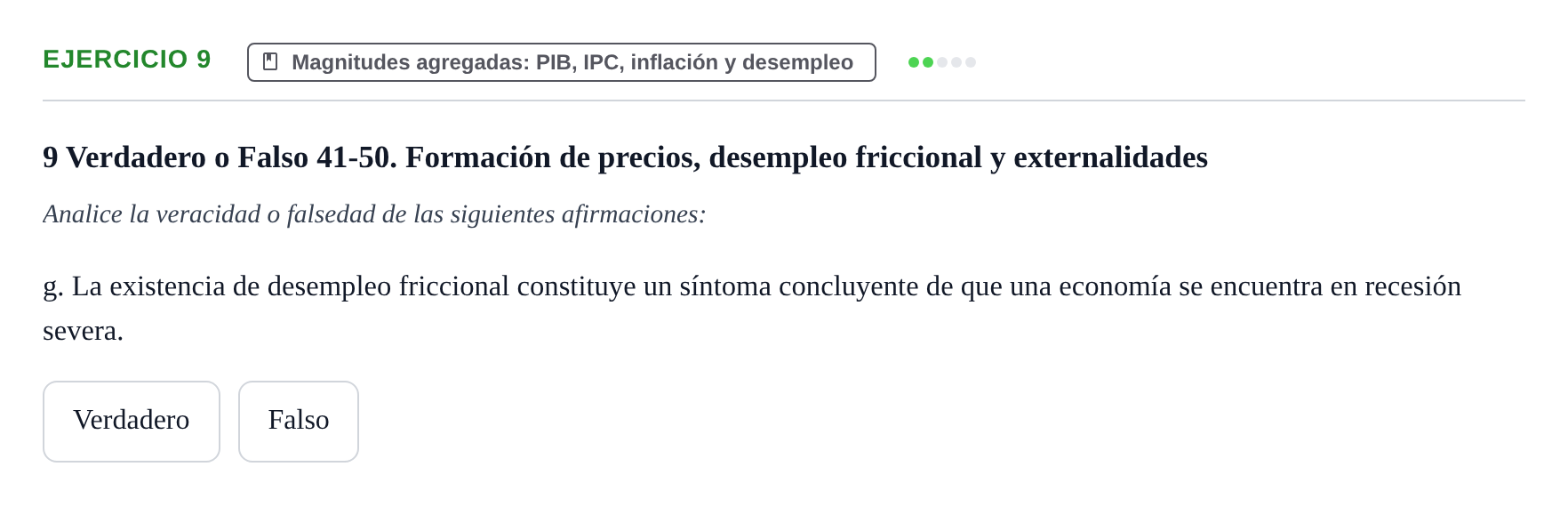 Enunciado: 9 - Magnitudes agregadas: PIB, IPC, inflación y d…
