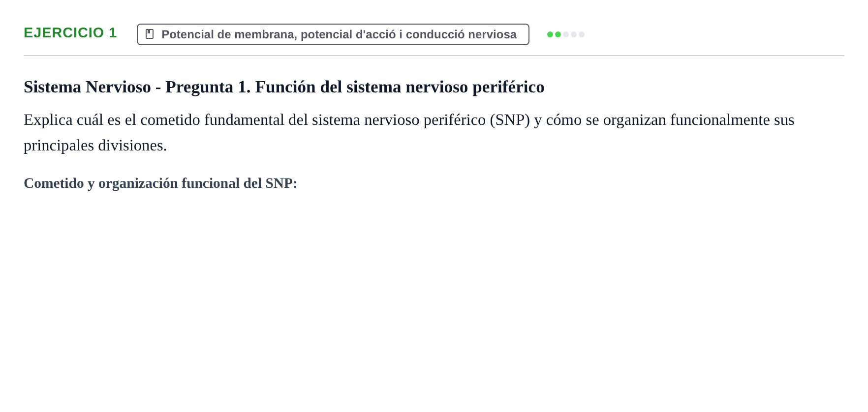 Enunciado: 1