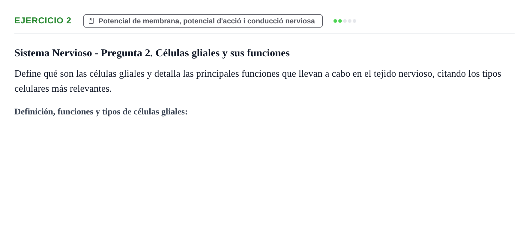 Enunciado: 2