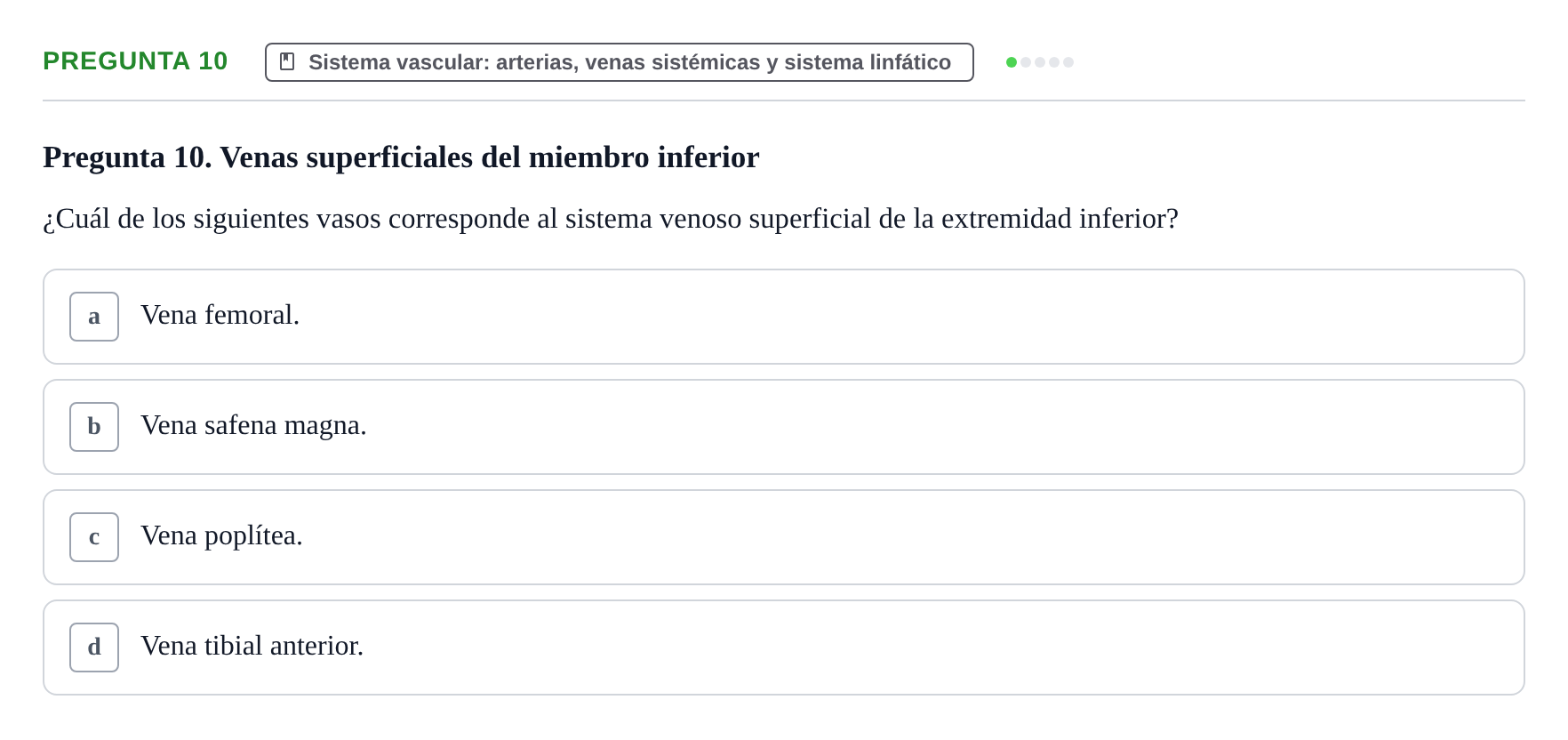 Enunciado: Pregunta 10