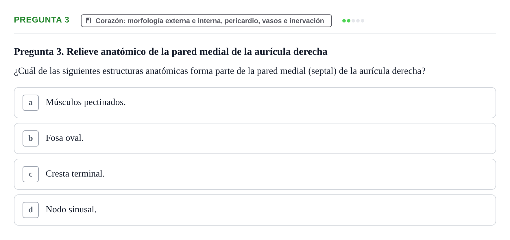 Enunciado: Pregunta 3