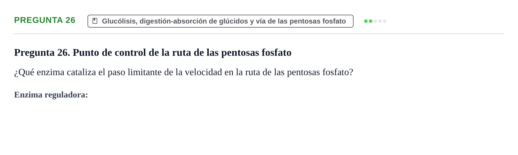 Enunciado: Pregunta 26