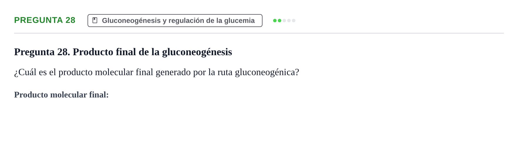 Enunciado: Pregunta 28