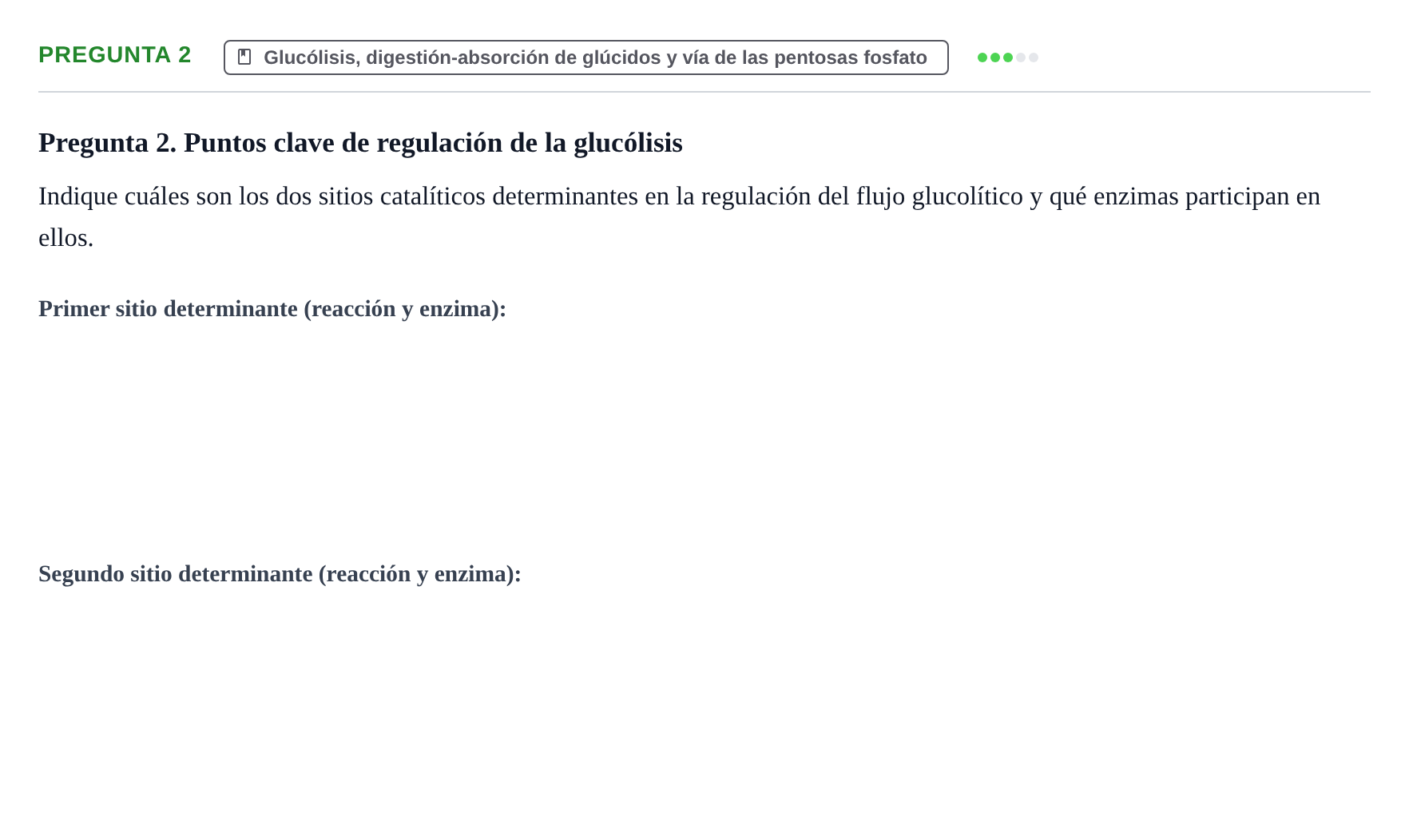 Enunciado: Pregunta 2