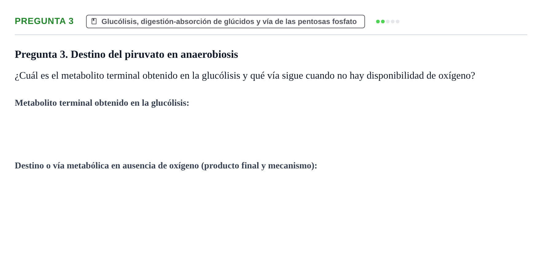 Enunciado: Pregunta 3