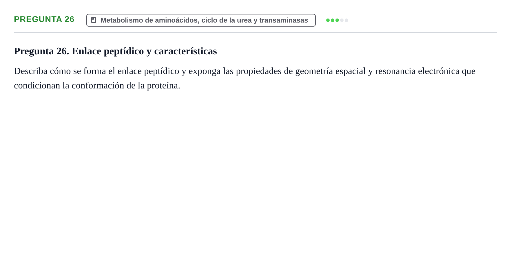 Enunciado: Pregunta 26
