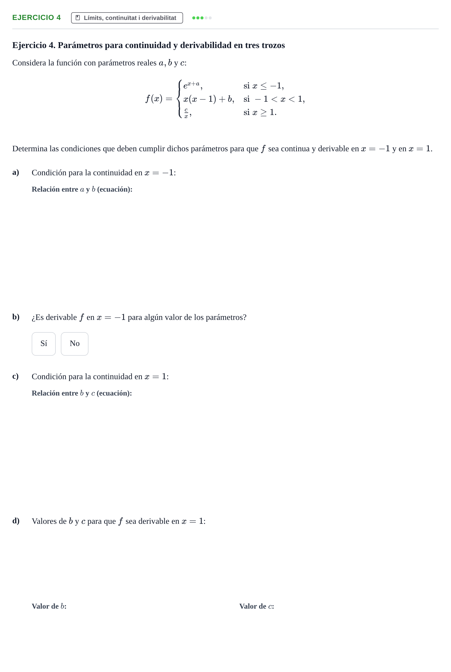 Enunciado: Ejercicio 4