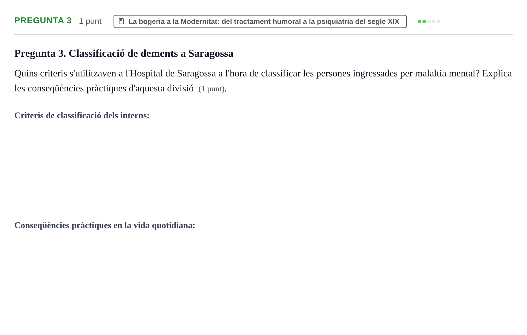 Enunciado: Pregunta 3