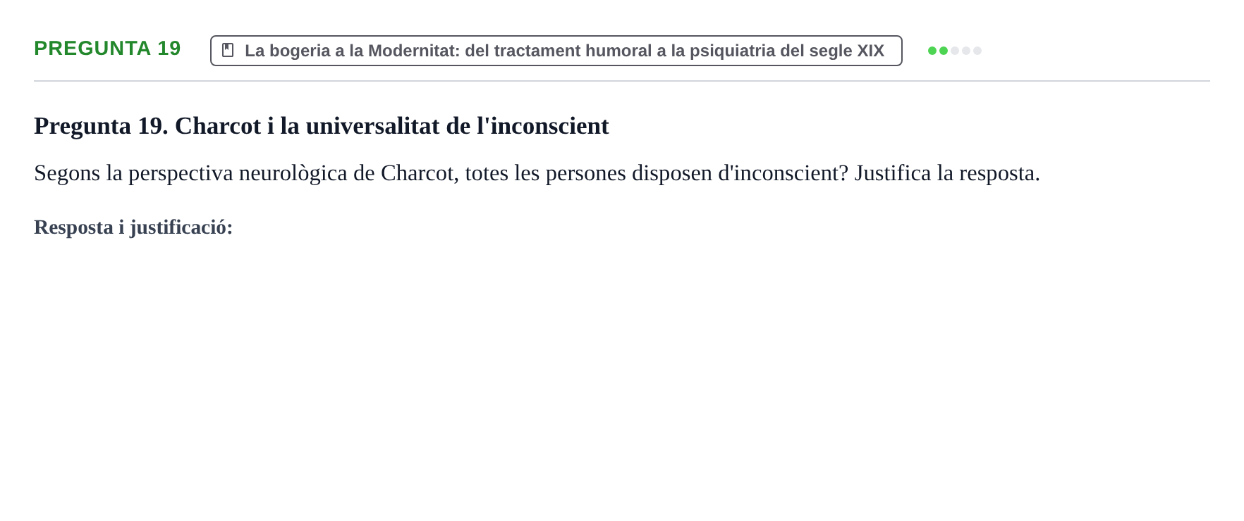 Enunciado: Pregunta 19