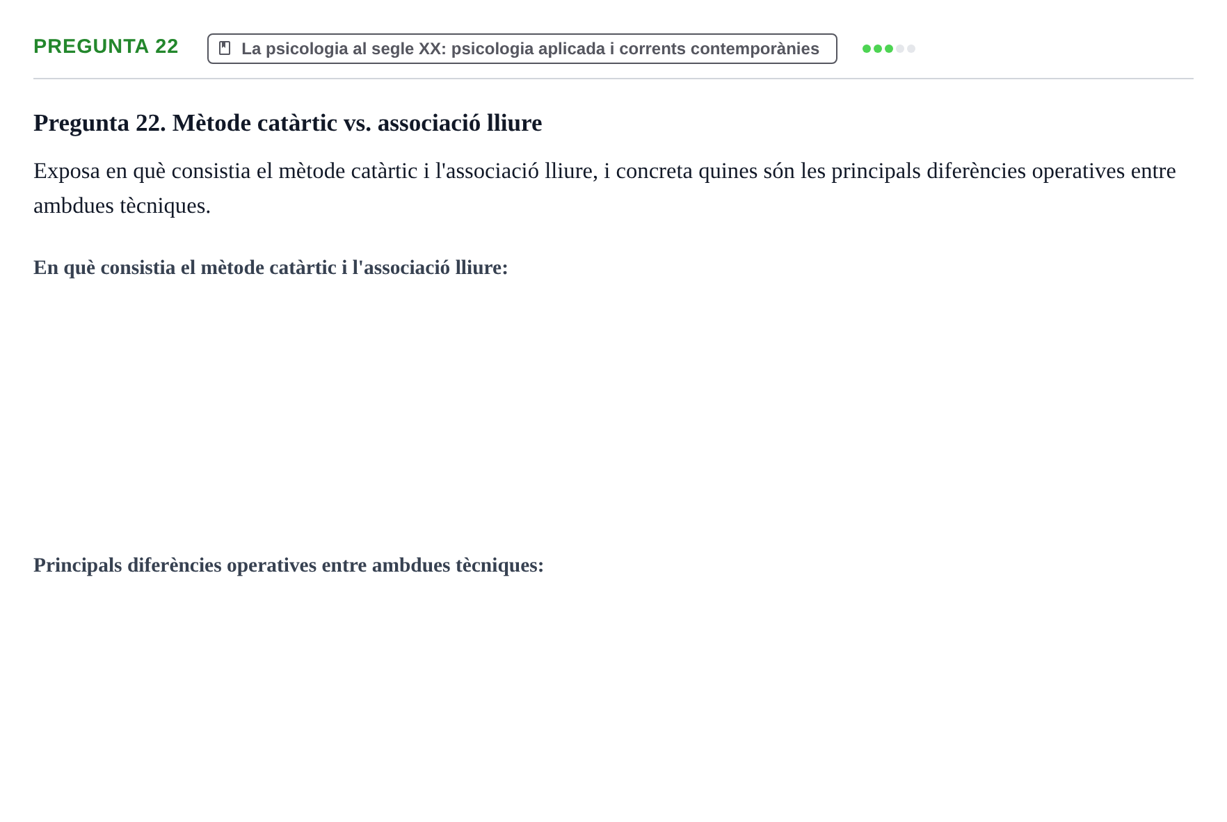 Enunciado: Pregunta 22