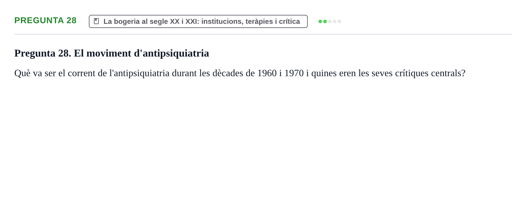 Enunciado: Pregunta 28