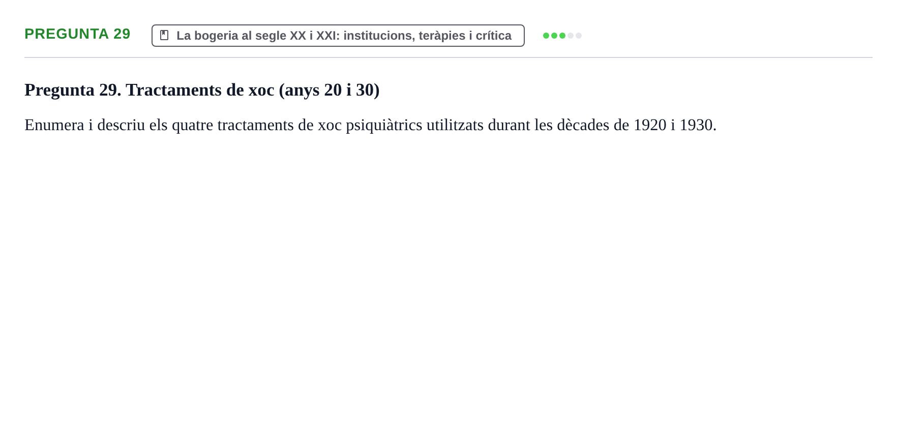 Enunciado: Pregunta 29