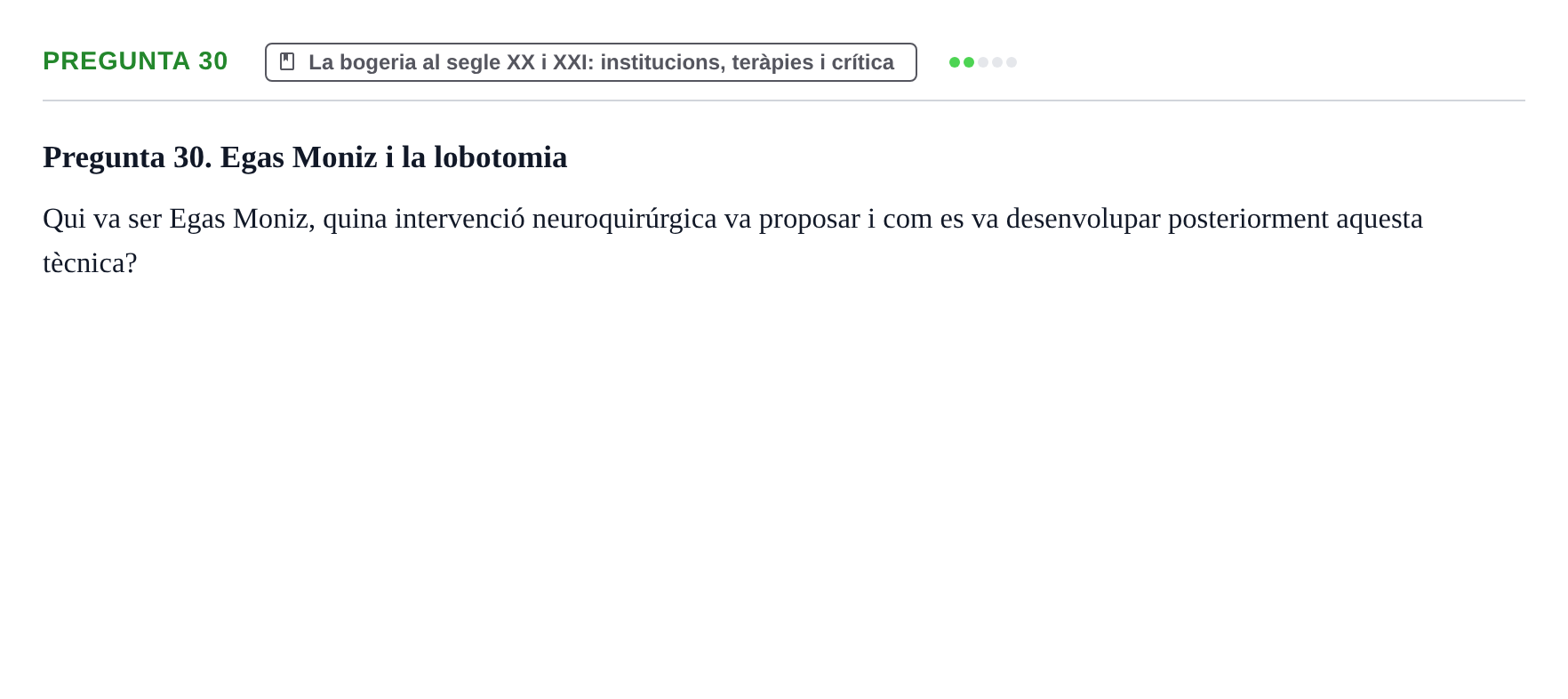Enunciado: Pregunta 30