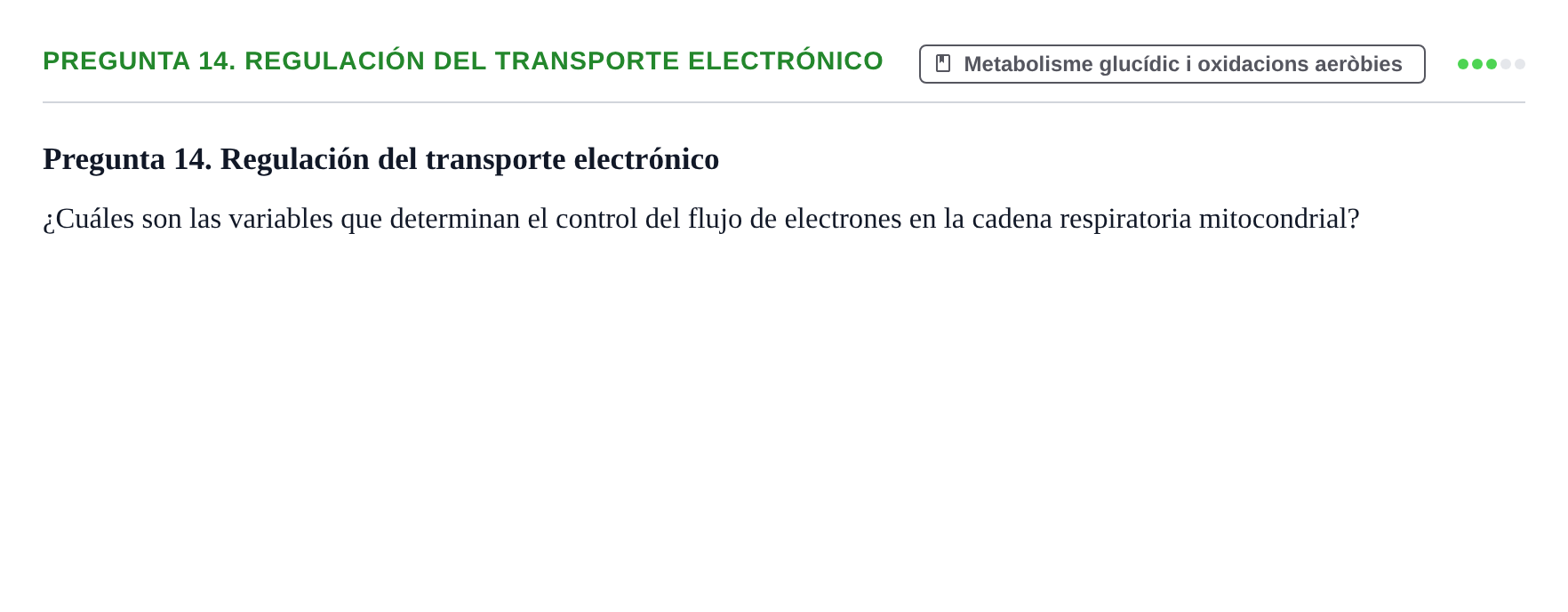 Enunciado: Pregunta 14. Regulación del transporte electrónico