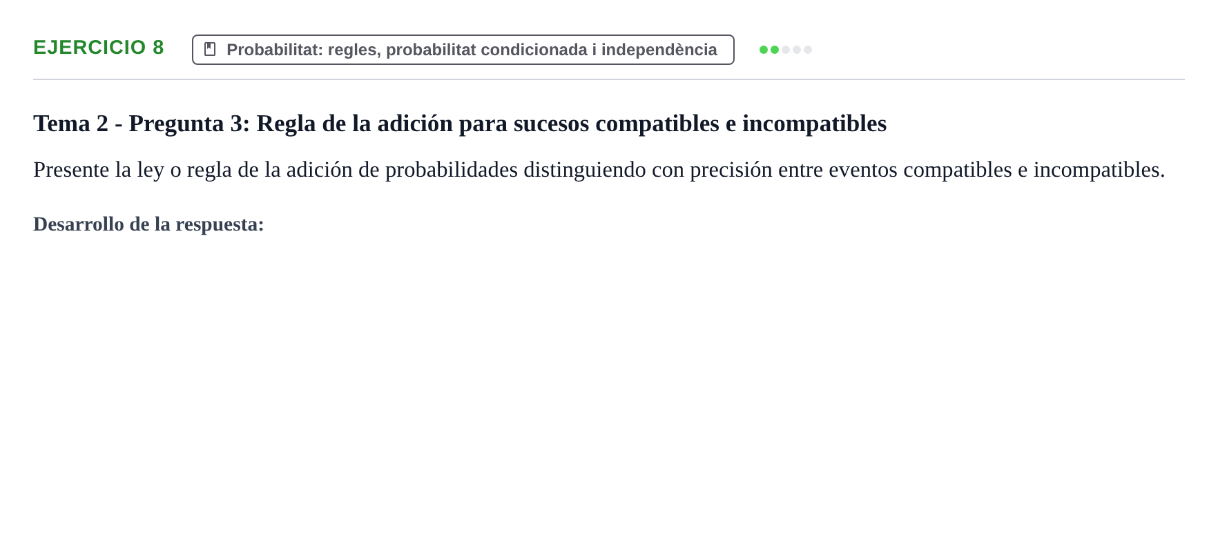 Enunciado: 8