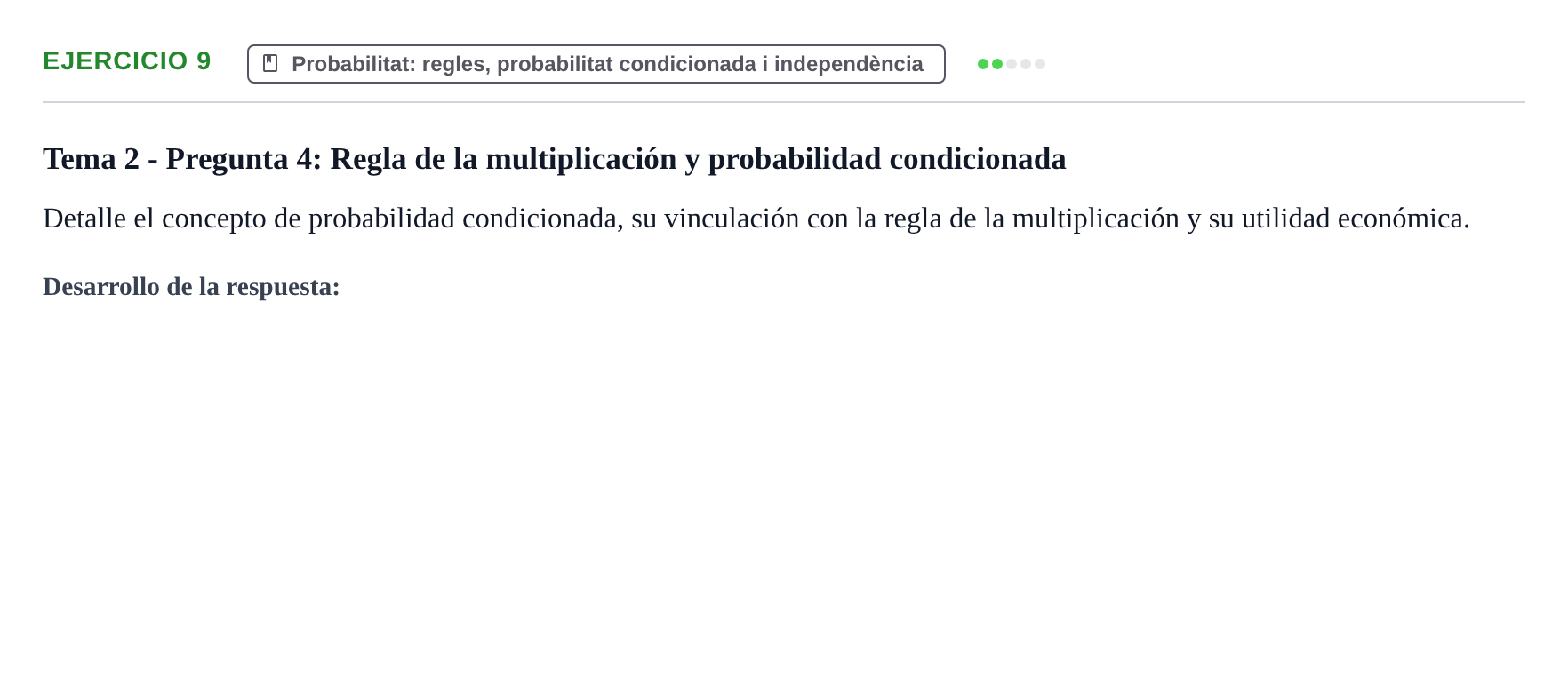 Enunciado: 9