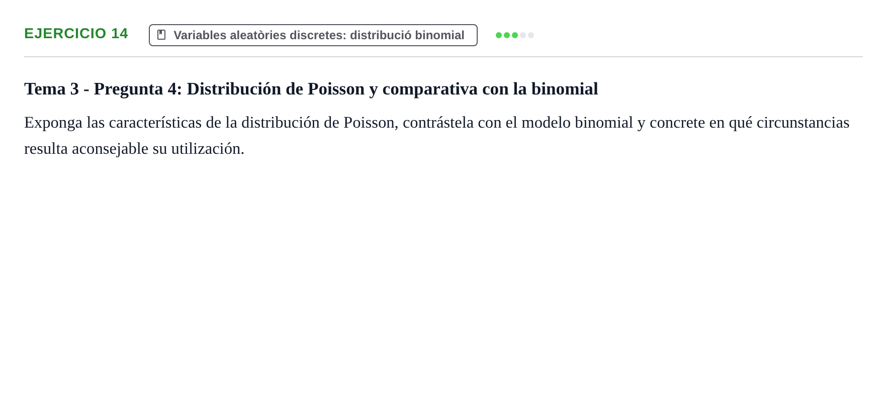Enunciado: 14