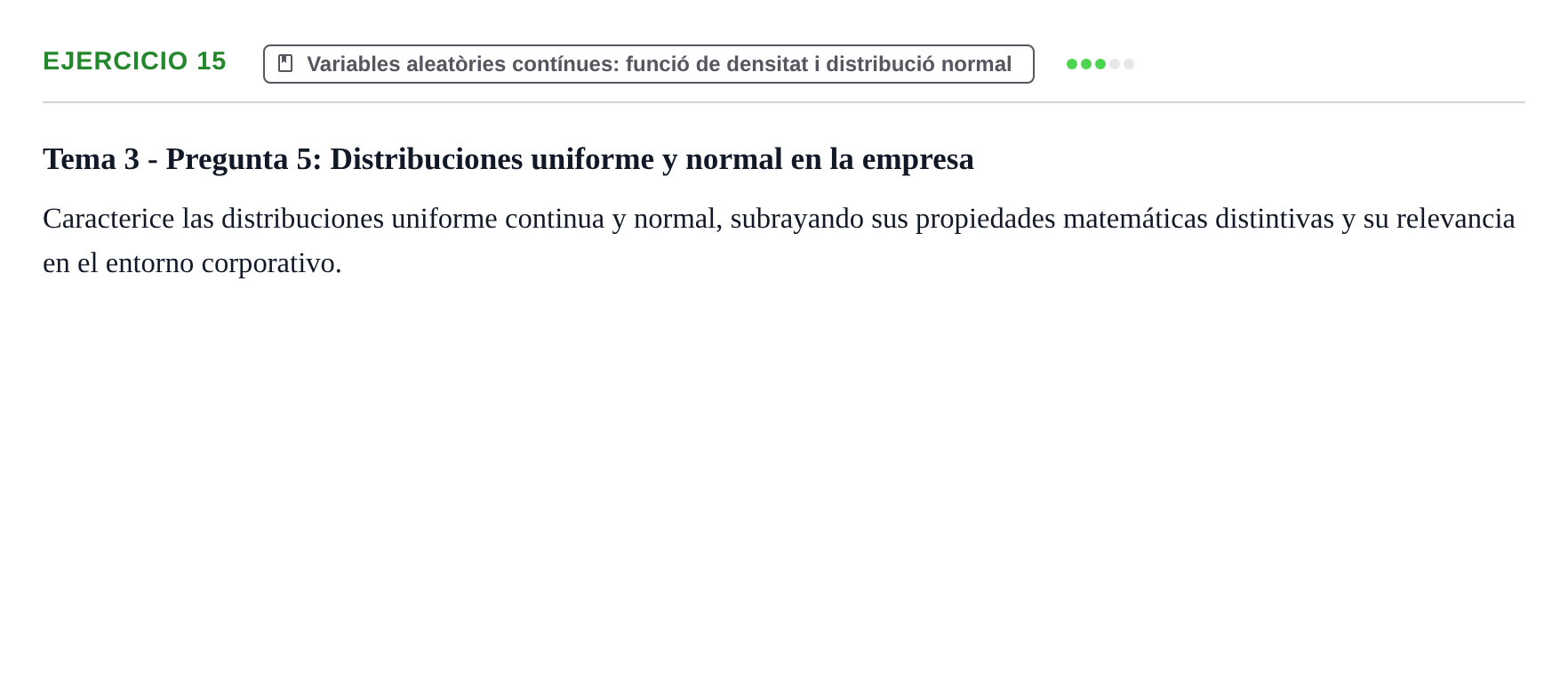 Enunciado: 15