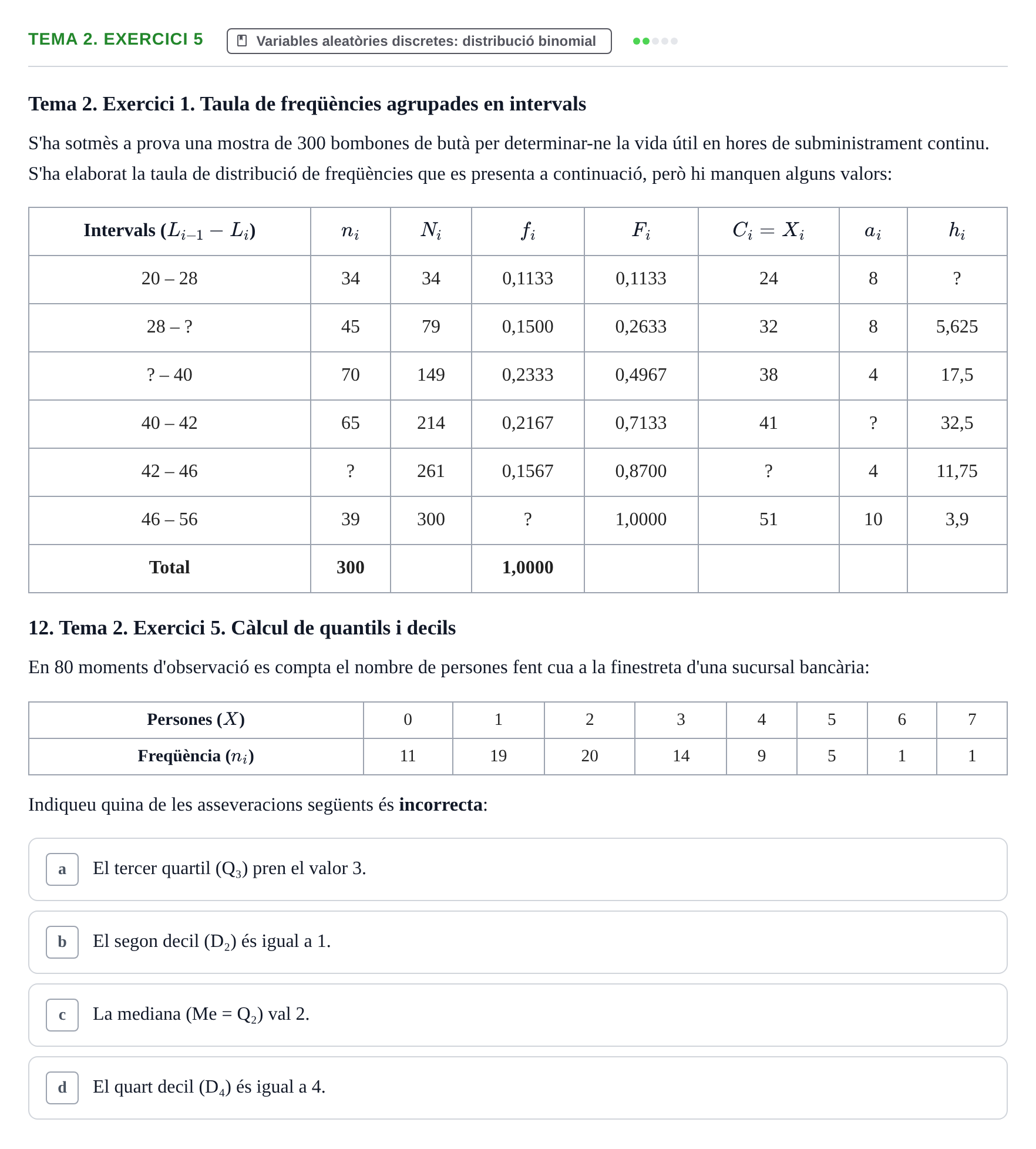 Enunciado: Tema 2. Exercici 5