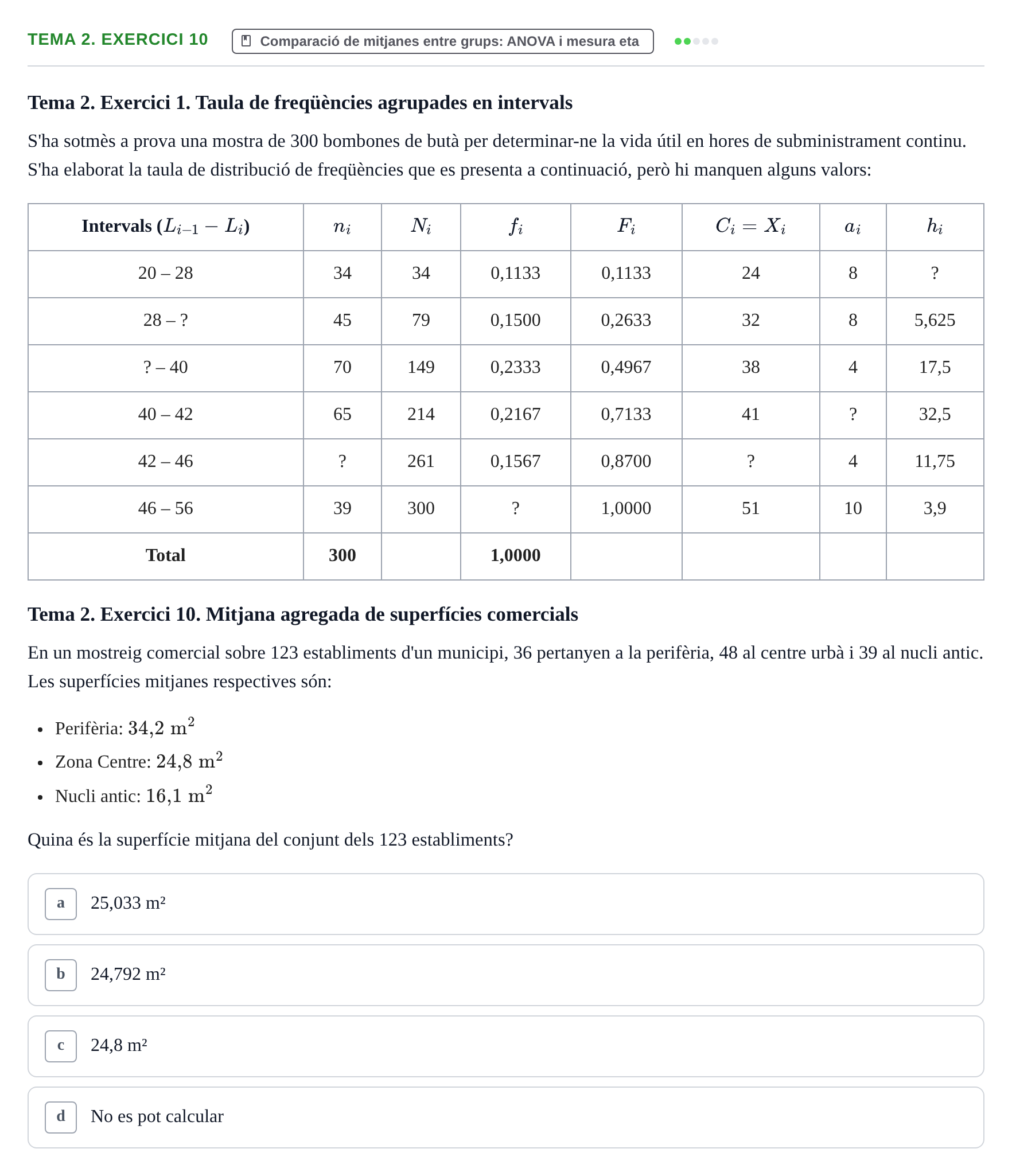 Enunciado: Tema 2. Exercici 10