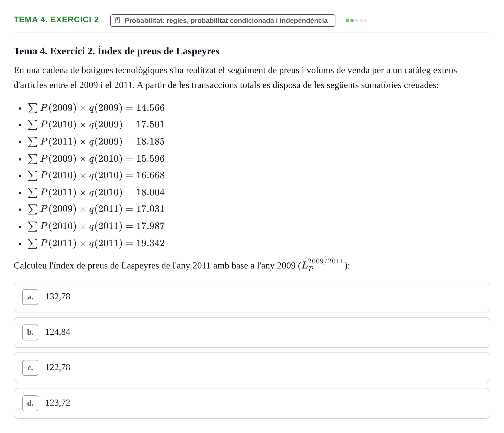 Enunciado: Tema 4. Exercici 2