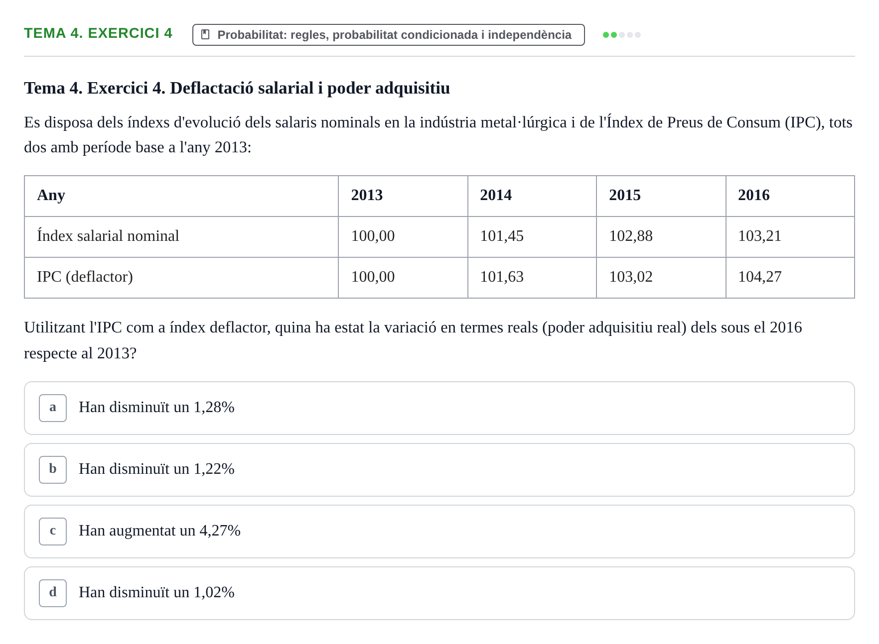 Enunciado: Tema 4. Exercici 4